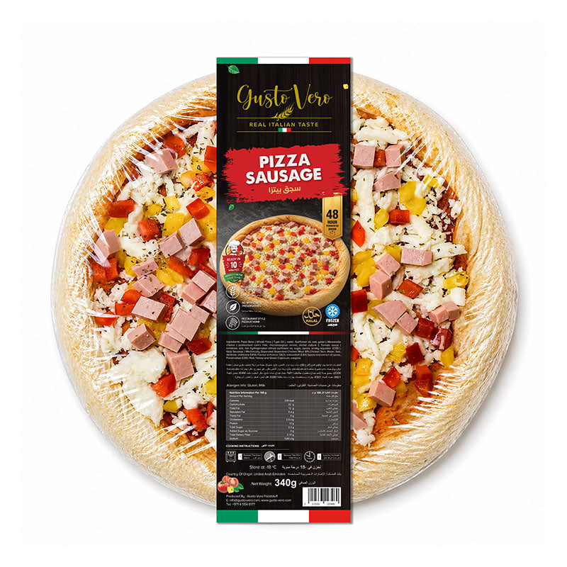 PIZZA SAUSAGE 340g