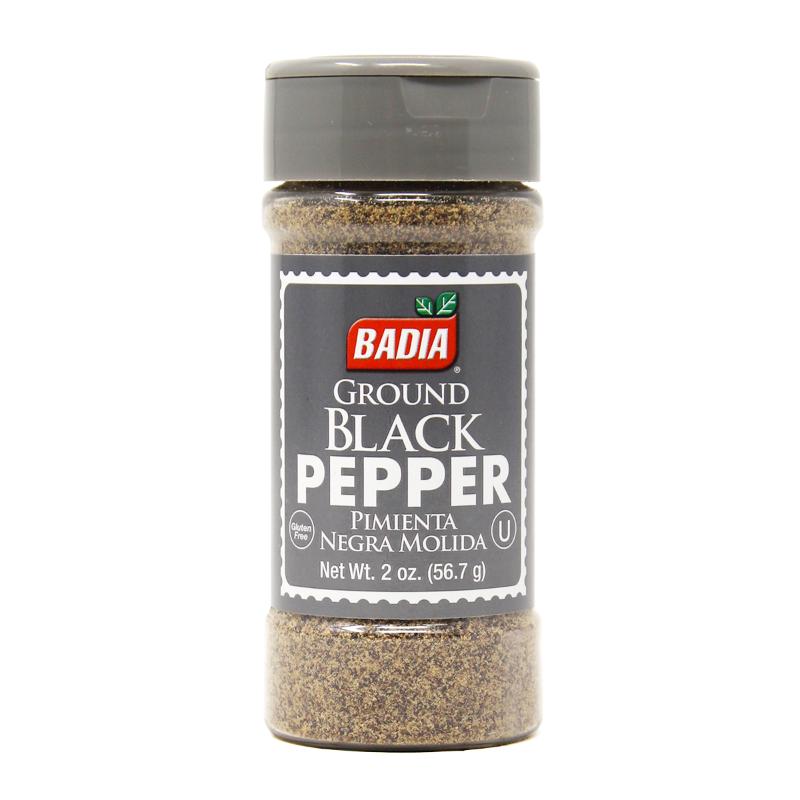 Badia Gluten Free Pepper Ground Black 56.70g