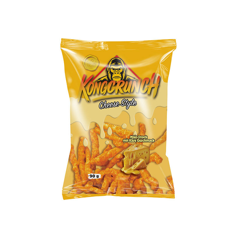 Kongcrunch Maissnack Cheese Style 90g