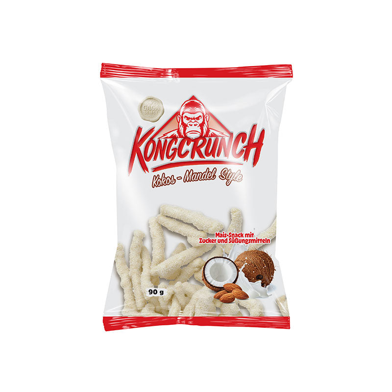 Kongcrunch Maissnack Cocos mandelcreme 90g