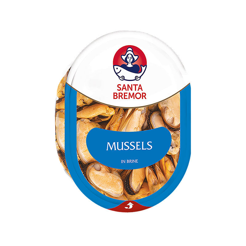 Santa Bremor Chilean Mussel Meat in Brine 180g