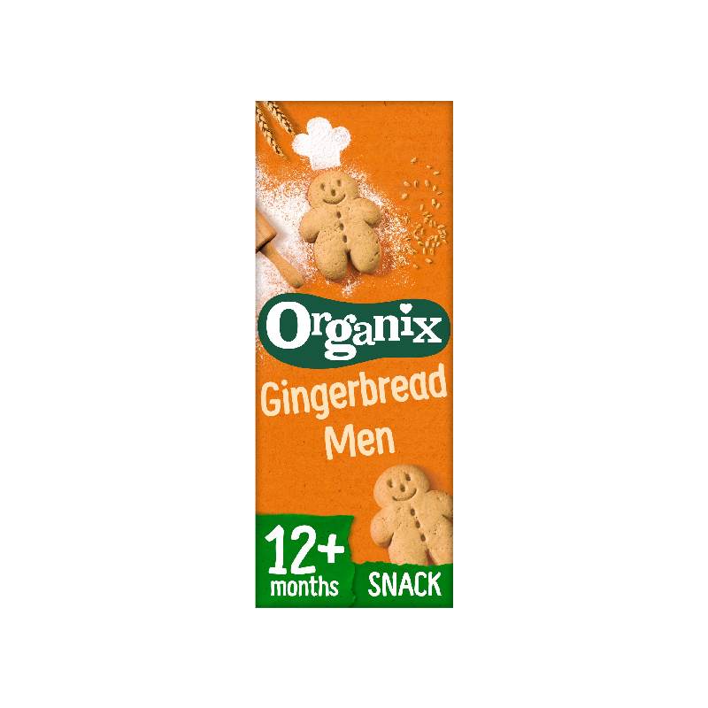 Organix Gingerbread Men Shape Biscuit 135g