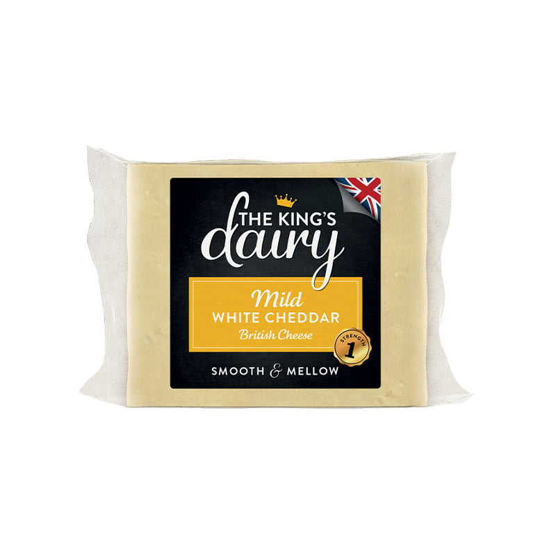 The King's Dairy Mild White Cheddar 200g