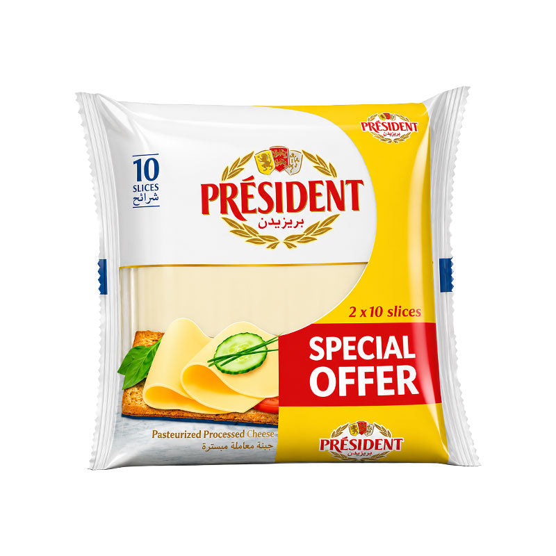 President Slices 0% Fat 2X200g