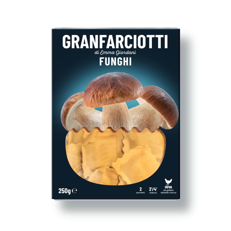 Emma Giordani Mushroom Fresh Egg Pasta Granfarciotti 250g