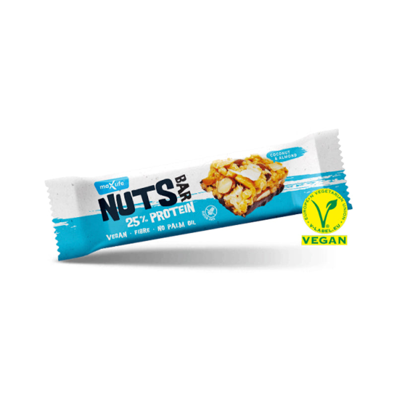 Maxsport Coconut & Almond Nuts Bar G/F 40g