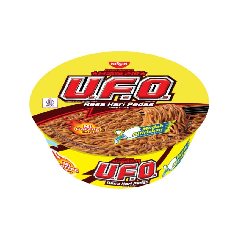 Nissin UFO Ramen Cup Noodle Spicy Curry 88g
