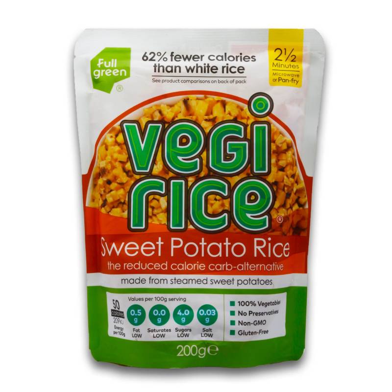 Full Green Cauli Rice Steamed 200g