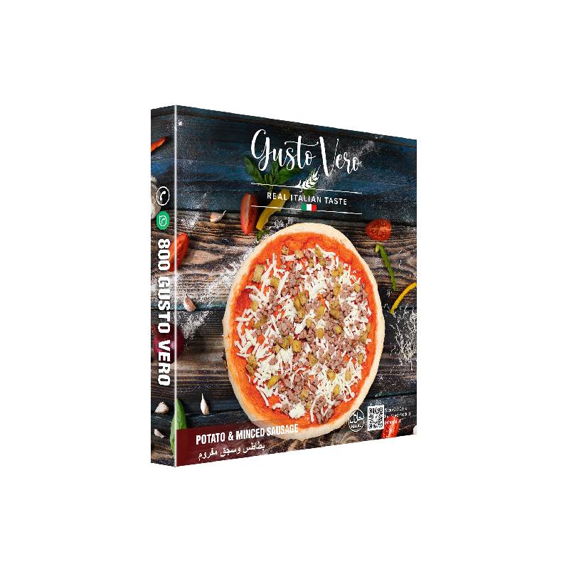 Gusto Vero Potato & Sausage Pizza