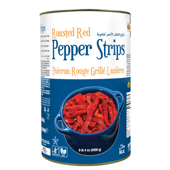 Gourmet212 Roasted Pepper Strip 3xa12 Tin