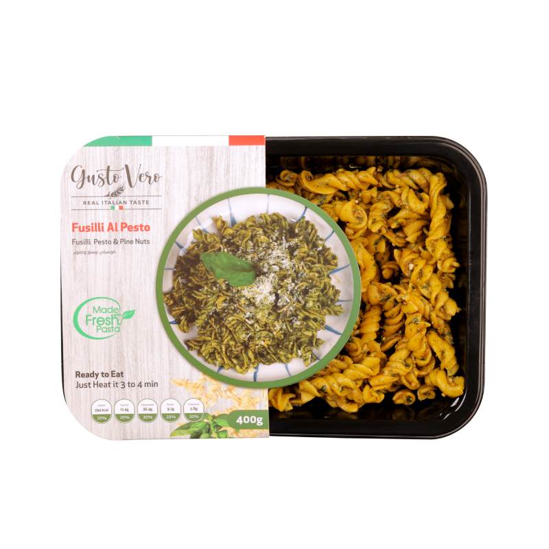 Gusto Vero Fusilli Pesto & Pine Nuts Pasta