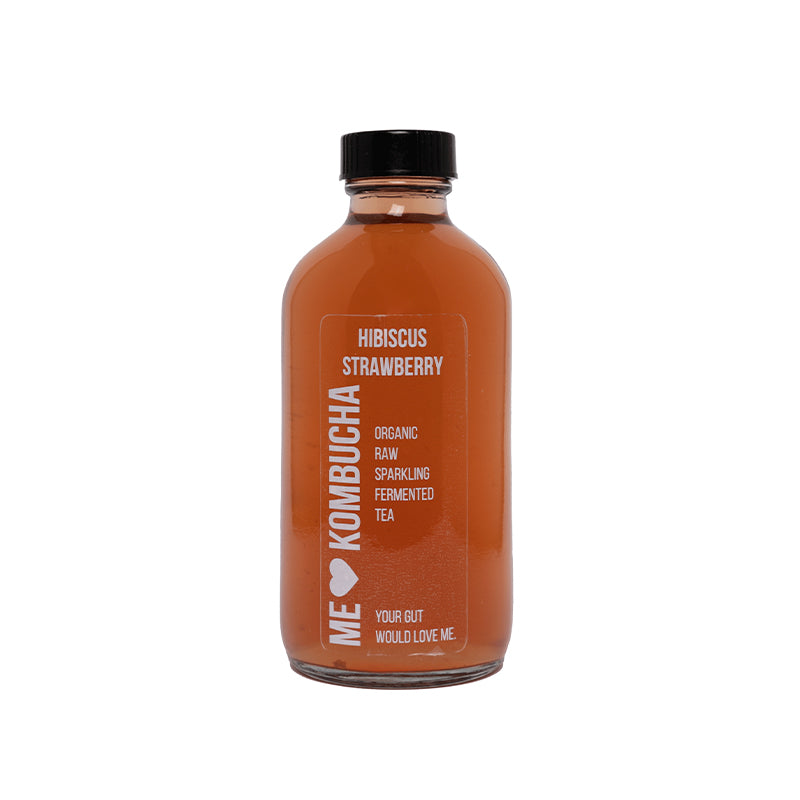 Me Kombucha Hibiscus Strawberry 250ml