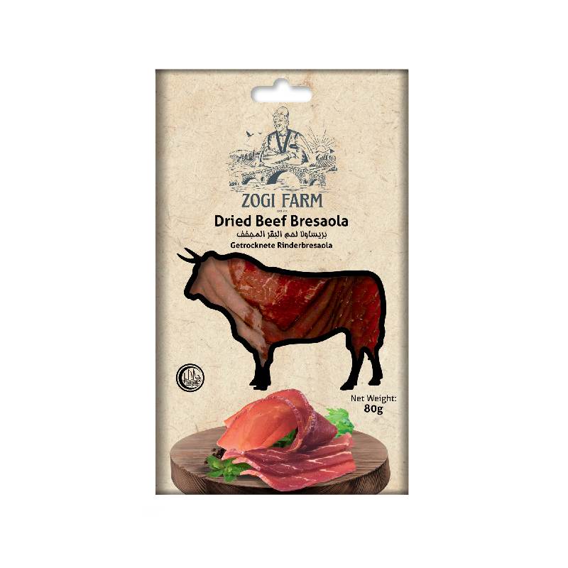 Zogi Farm Dry Beef Meat Slice 80g