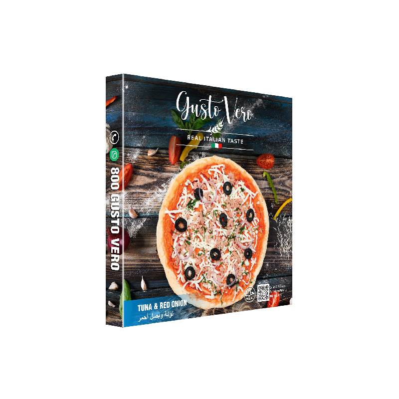 Gusto Vero Tuna and Red Onion Pizza