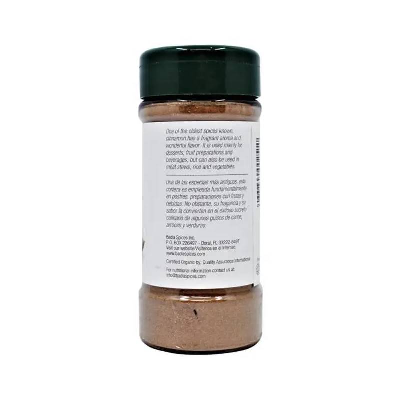 Badia Organic Cinnamon Powder 56.7g