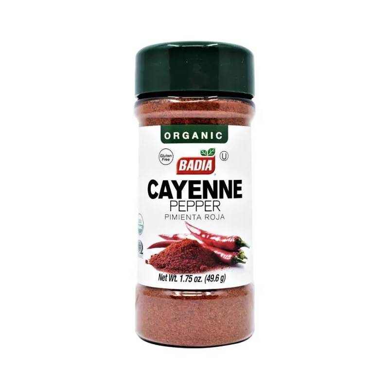 Badia Organic Cayenne Pepper 49.6g