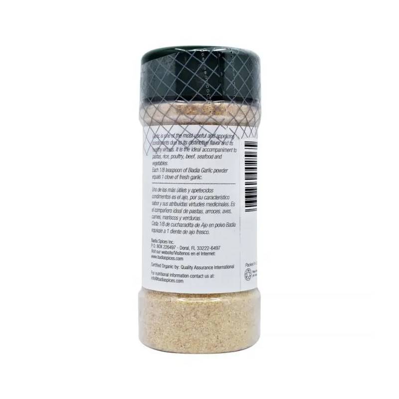 Badia Organic Garlic Powder 85.04g