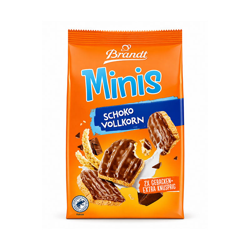 Brandt Minis Chocolate Wholegrain 95g