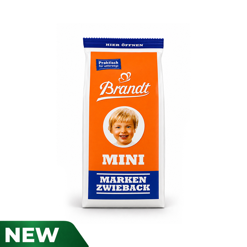 Brandt Mini Rusk Without Added Sugar (Mini Zwieback) 120g