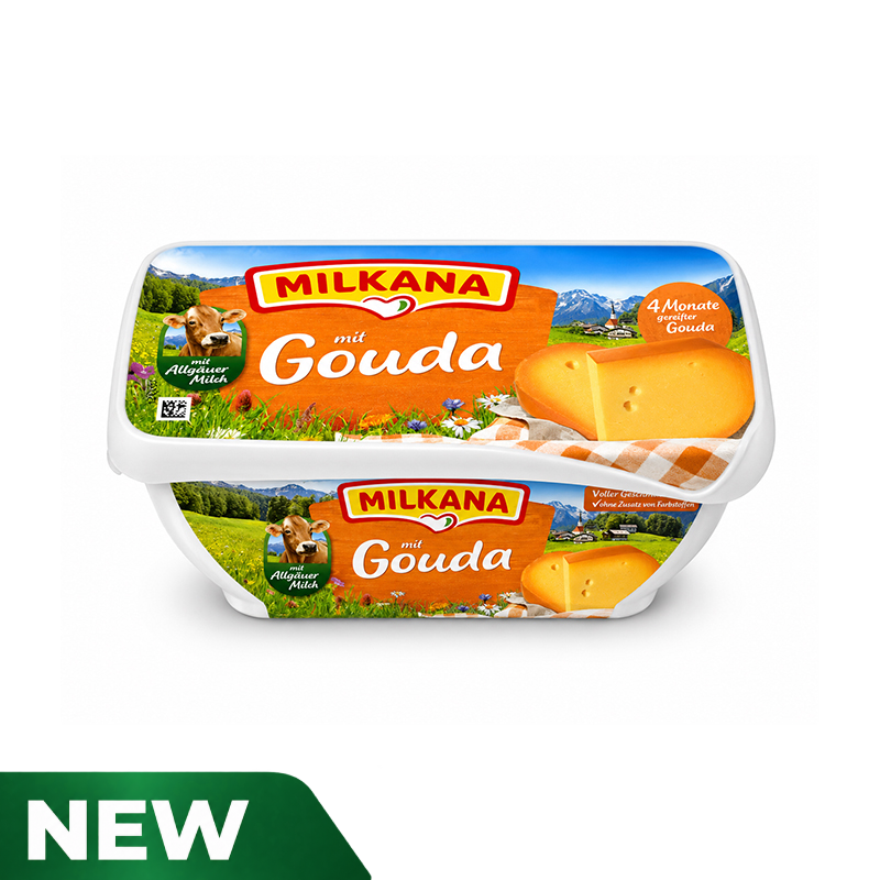 Milkana With Gouda processed cheese 190g  (Schmelzk?se 190g)