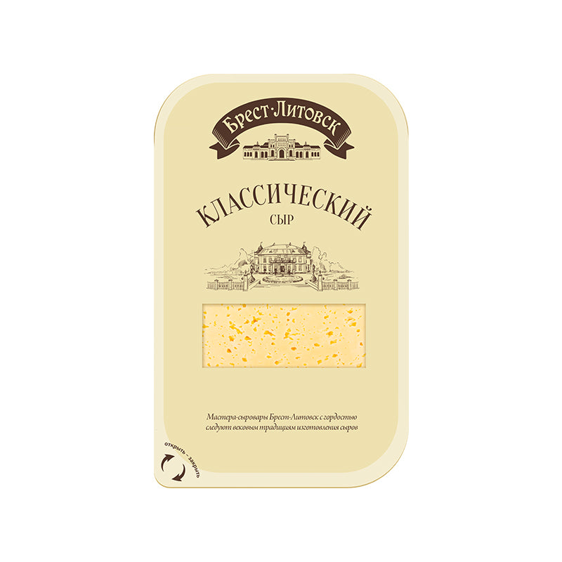 Savushkin Classic Semi-Hard Cheese 45% 130g