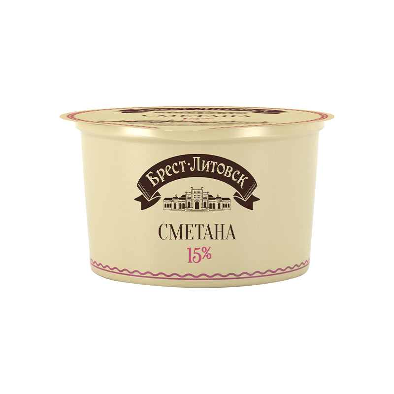 Savushkin Sour Cream 15% 180g