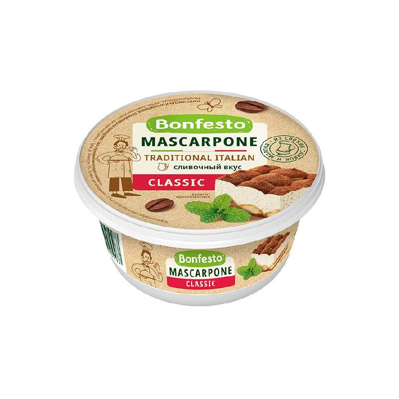 Bonfesto Mascarpone Cheese Classic 78% 250g