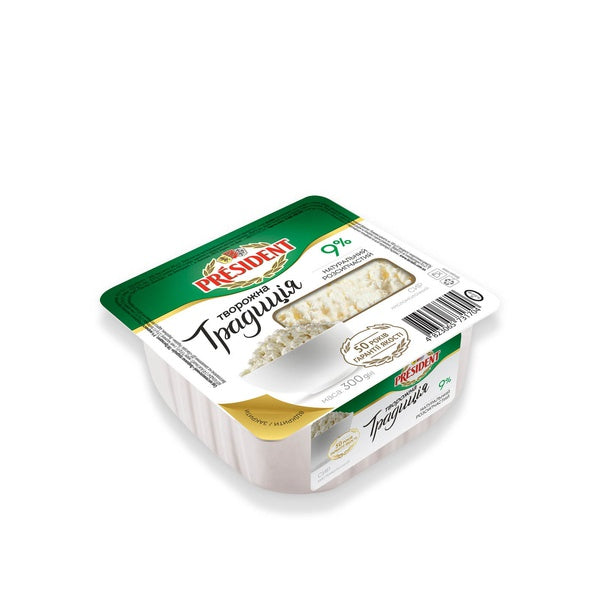 President Cottage Cheese 9% 300g