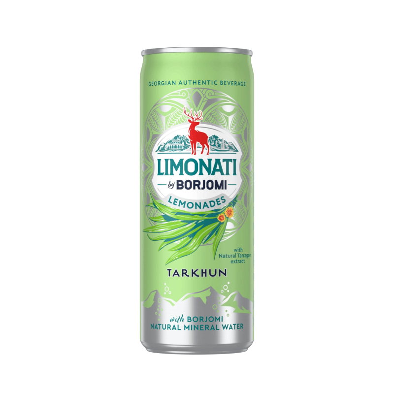 Borjomi Limonati Lemonade Pear Soft Drink 330ml