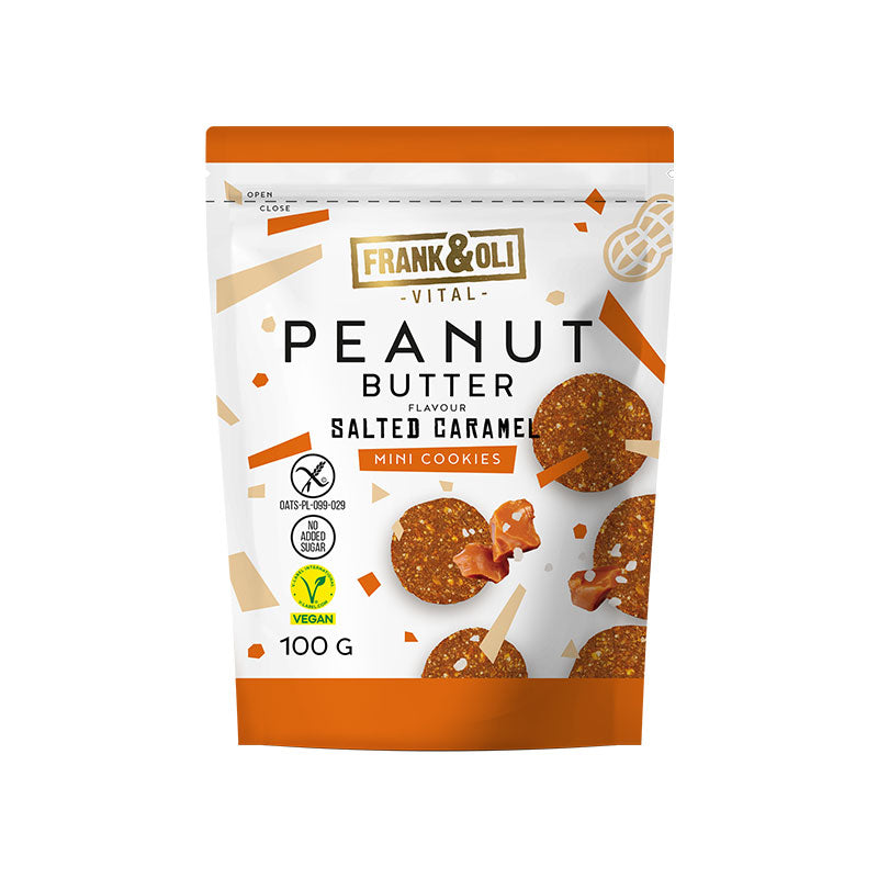 Mini Cookies Peanut Butter Salted Carmel