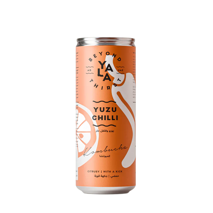 YALA Yuzu & Chilli Can Kombucha 250ml