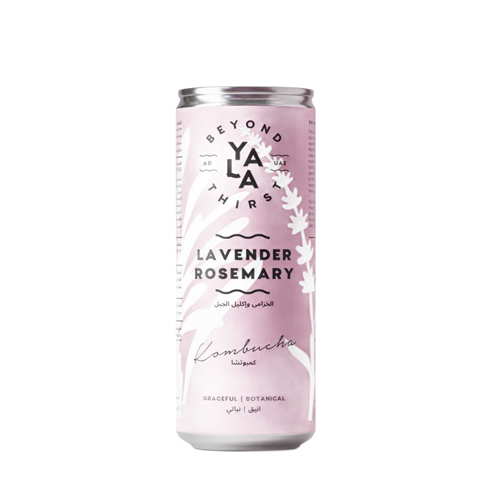 YALA Lavender & Rosemary Can Kombucha 250ml