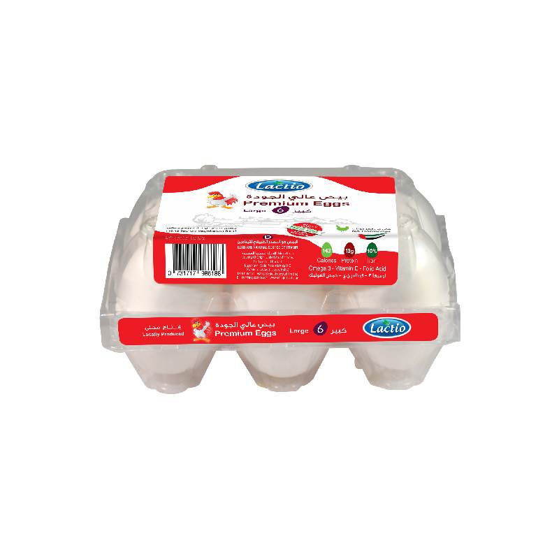 Lactio Premium Eggs 6 Pcs