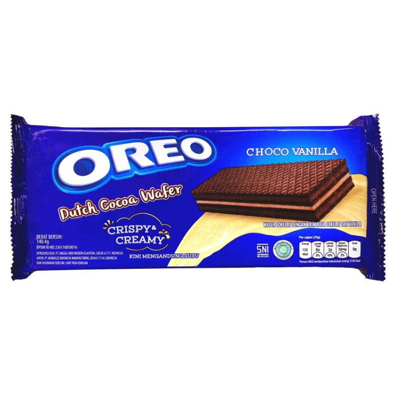 Oreo Dutch Cocoa Wafer Choco Vanilla 117g