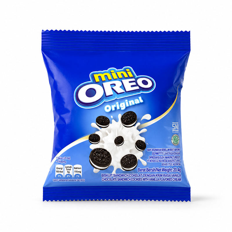 Oreo Mini Vanilla Pouch 20.4g