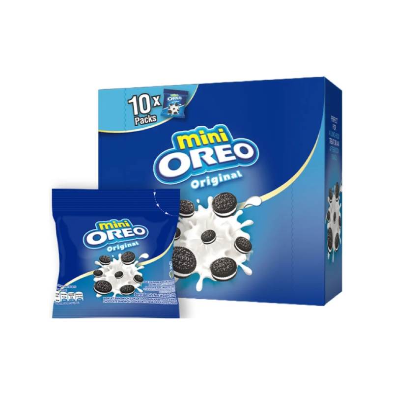 Oreo Mini Vanilla Pouch 204g