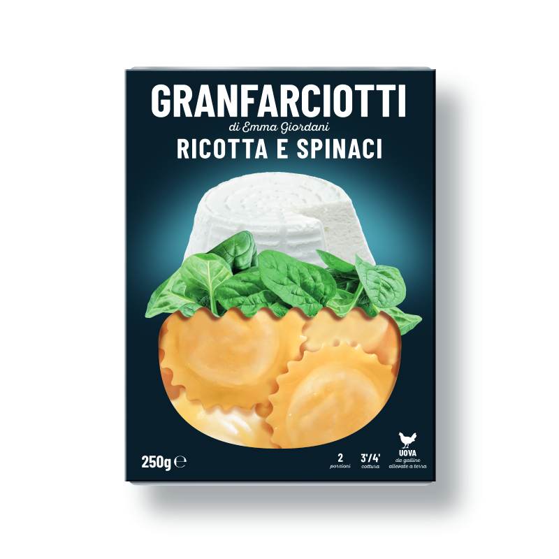 Emma Giordani Spinach & Ricotta Cappellacci Fresh Egg Pasta 250g