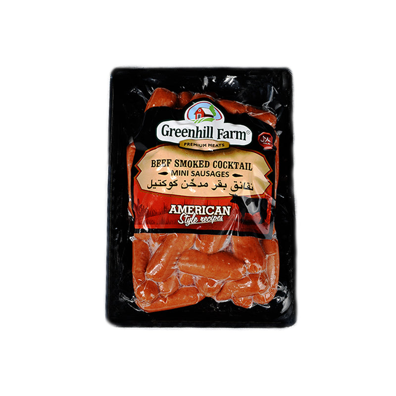 Green-Hill-Farm Beef Smoked Cocktail Mini Sausages