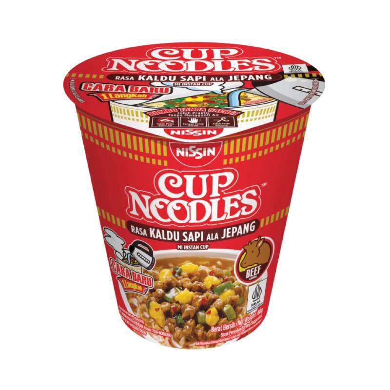 Nissin Cup Noodle Japanese Style Beef Broth 66g