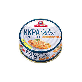 Santa Bremor Cod Caviar with Salmon Pate 90g