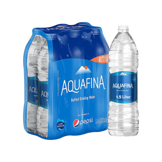 Aquafina Bottled Drinking Water 6 x 1.5l