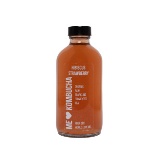 Me Kombucha Hibiscus Strawberry 250ml