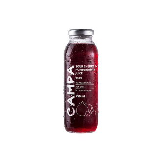 Campa Sour Cherry and Pomegranate Juice 100% 250ml