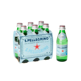 San Pellegreno Sparkling Water 6x250ml