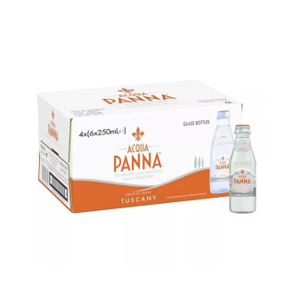 Acqua Panna Toscana Bottled Natural Mineral Water 250ml x 24 Pieces