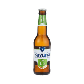 Bavaria Non Alcoholic Beer Apple Bottle 6 x 330ml