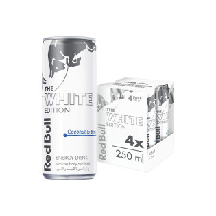 Red Bull Energy Drink White 4 x 250ml