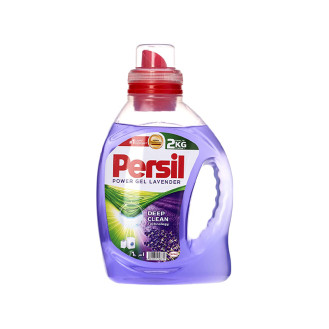 Persil Power Gel Liquid Laundry Detergent With Deep Clean Technology Lavender 1L