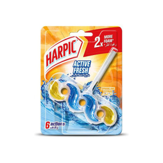 Harpic Toilet Cleaner Capsule Active Fresh Sparkling Citrus 35g