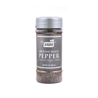 Badia Gluten Free Pepper Ground Black 56.70g